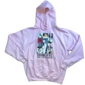 GILDAN Taylor Swift Eras Tour Pink Hoodie Size M